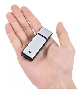 Microfono Espia Usb Spy Grabadora Voz De 8gb Duracion Hasta 19 Horas Graba Conversaciones, Audio De Gogo Electronics