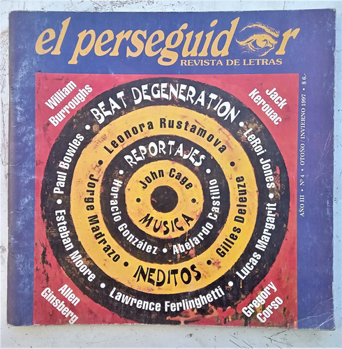 El Perseguidor  Revista De Letras  N° 4 Año  I I I  1997