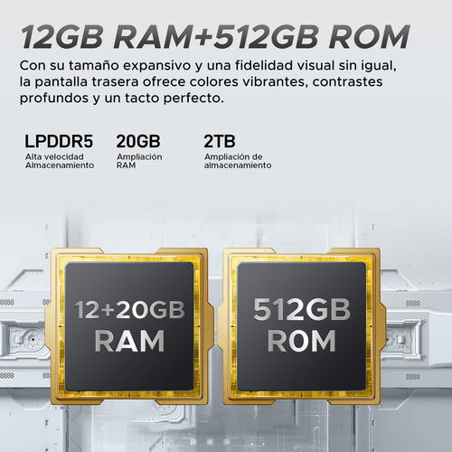 Doogee S200x Celular 5g Dual Sim 6,72 Pulgadas 32gb Ram+512gb Rom 10100mah Color Dorado