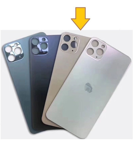 Tapa Para iPhone 11 Pro - Gris / Verde / Dorado / Blanco