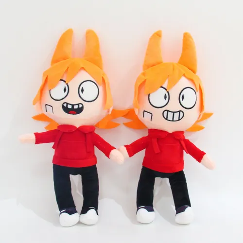 Muñeca De Peluche Eddsworld Edd Tord Matt Tom, 4 Piezas