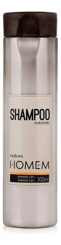 Shampoo  Natura Homem Hombre 2 En 1 Murumuru 300 Ml
