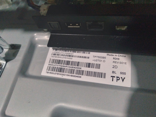 Imagem 1 de 2 de Tv Philips 50pug6654/78 Tela Quebrada