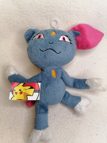 Peluche Original Sneasel Pokemon Jakks Pacific 2007.. 18cm..