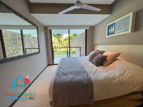Cad La Isla Emerald K2. Terraza Con Vista A Los Jardines Y Albercas