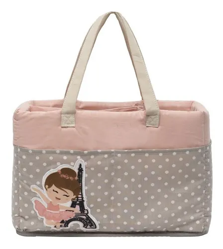 Organizador De Pañales Juguetes Biberones Ropa Portátil Color Baby Paris