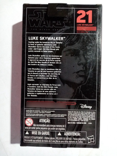 Star Wars Black Series Luke Skywalker Tatooine 6 PuLG 2015 (Usado)