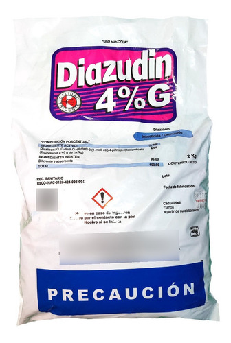 Insecticida Agricola Granulado Diazudin Tridente 2 Kgs