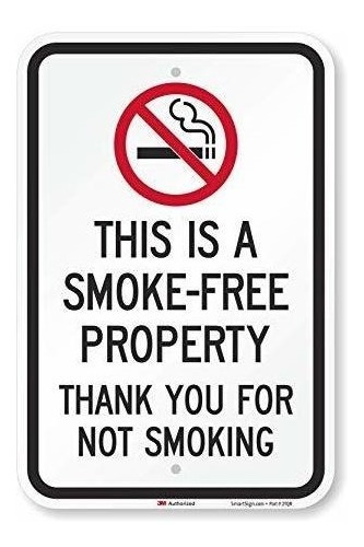 Esta Es Una Propiedad Libre De Humo, Gracias Por No Fumar