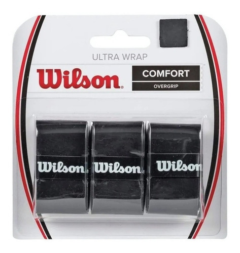 Imagen 3 de 6 de Cubregrip Tenis Padel Wilson Ultra Wrap Pack Ahorro 18 Unid