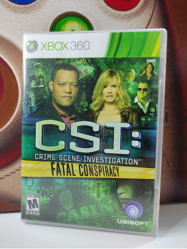 Csi Fatal Conspiracy Xbox 360 Original 