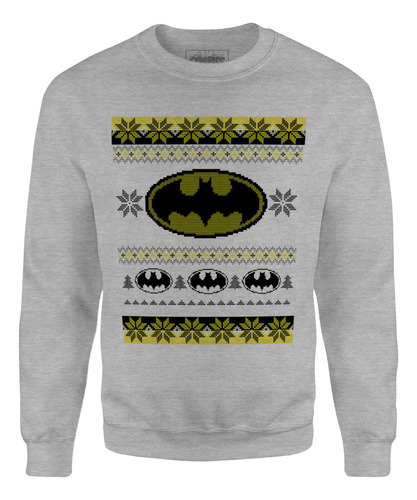 Sudadera Grapics Ugly Sweater Batman Logo Dc Sueter Comics