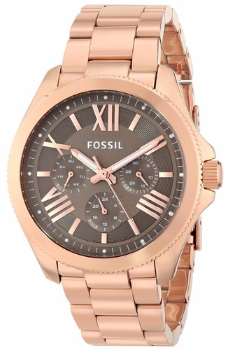 Reloj Fossil Am4533 Oro Rosa 100% Dama Original