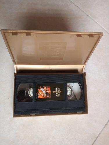 Star Wars La Amenaza Fantasma Película En Formato Vhs (Usado)