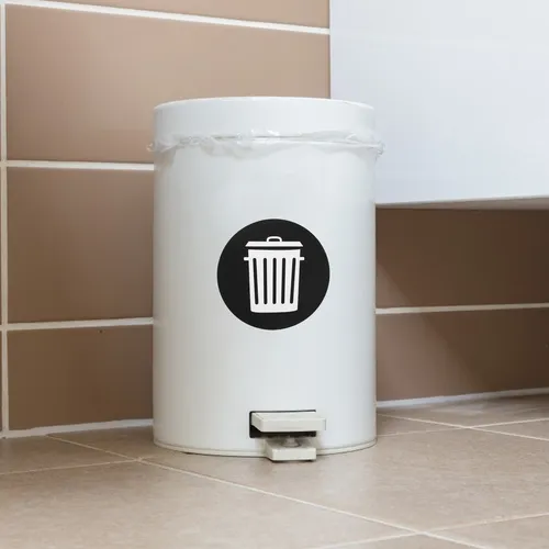 Etiquetas Para Botes De Basura, Caja Clasificadora Para Bote