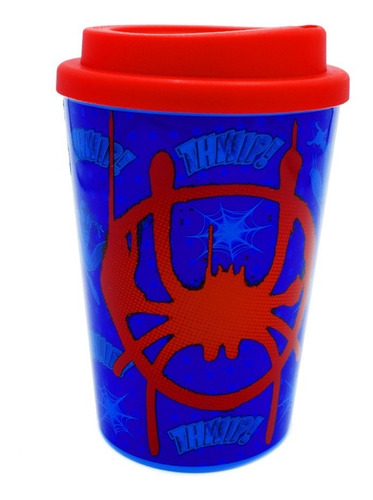 Termo Cafe Vaso Termico Spiderman Hombre Araña Disney 350ml