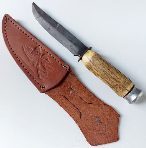 Cuchillo Bowie Mannos Solingen 23 Cm Hoja 13 Cm