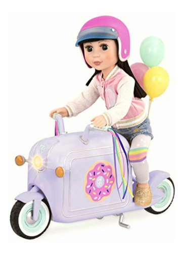 Glitter Girls By Battat Scooter De Entrega De Donas