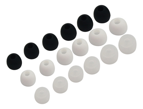 12 Auriculares Con Puntas De Silicona Para Auriculares Intra