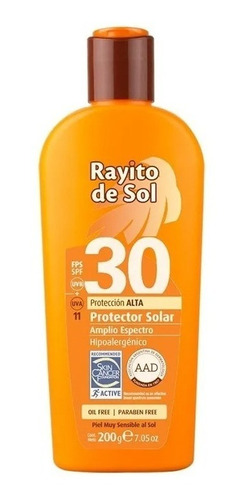 Rayito De Sol Protector Solar Fps 30 X 200 Gr