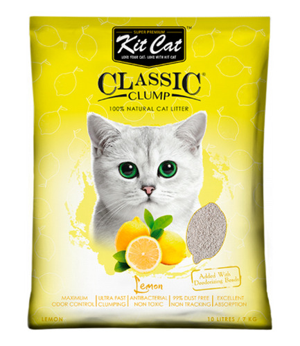 Kit Cat Classic Clump 7kg Aroma Limón