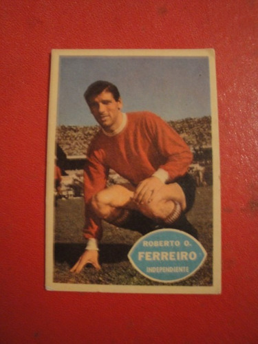 Figuritas Golazo Independiente Ferreiro Año 1965