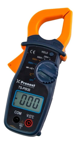 Imagen 2 de 3 de Pinza Amperometrica 600a Ac Pronext Ts-pi930 Temperatura