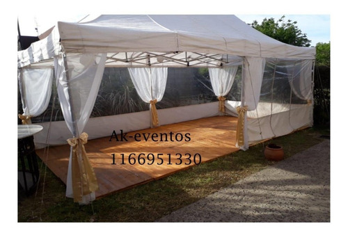 Alquiler Livings De Cuero/ Rusticos Gazebos Pista De Baile