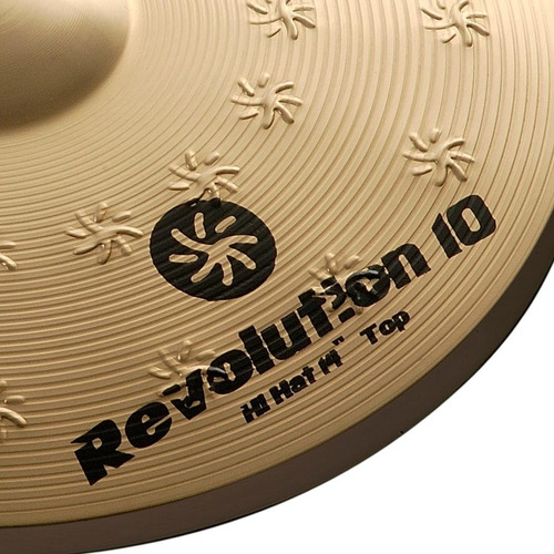 Par De Pratos Bateria Chimbal 14 Revolution 10 Orion Crash