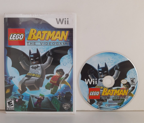 Batman Lego Nintendo Wii Original Mídia Física Pronta Entreg