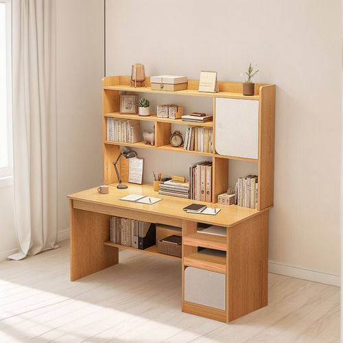 Escritorio Mueble Para Computadora Con Estantes 100*40cm