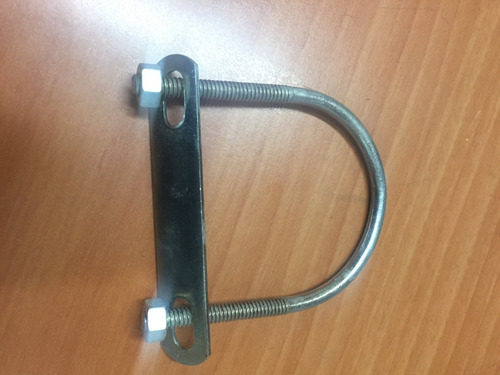 Abrazaderas Tipo U 1/4 X 2. 1/2 Pulgadas Galvanizada