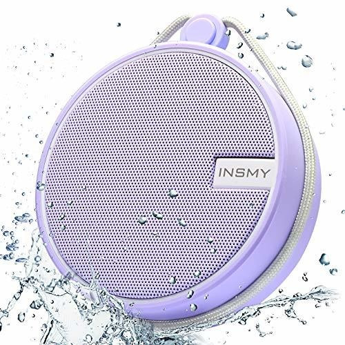 Insmy C12 Ipx7 Waterproof Shower Bluetooth Speaker, 3fz9x