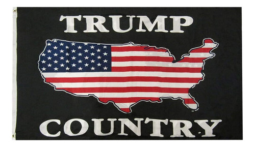 Bandera De Trump Country Usa  Polinailon 3x5 3'x5'