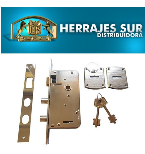 Imagen 5 de 9 de Cerradura De Seguridad Bronzen 770 Símil = Trabex 2107