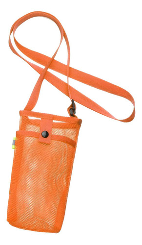 Bolsa De Malla Para Botella De Agua Deportiva Con Naranja