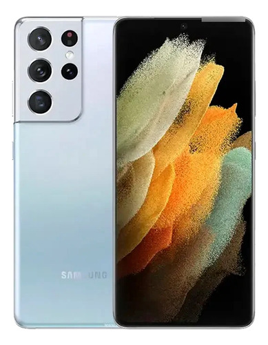 Samsung Galaxy S21 Ultra 5g (256 Gb) - Plata + 12 Ram Plateado (Reacondicionado)