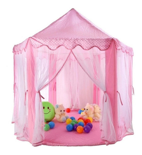 Imagem 2 de 3 de Tenda Cabana Castelo Infantil Princesas 2021