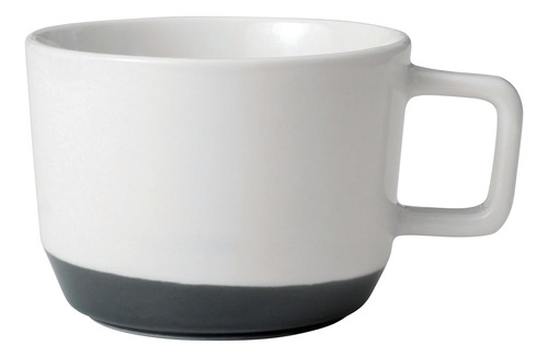 Tazas De Café De Porcelana Azul Basalto Libbey Austin, Moder