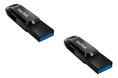 Unidad Usb 3.0 Flash Otg Pc 64gb Dual Retractil Pendrive