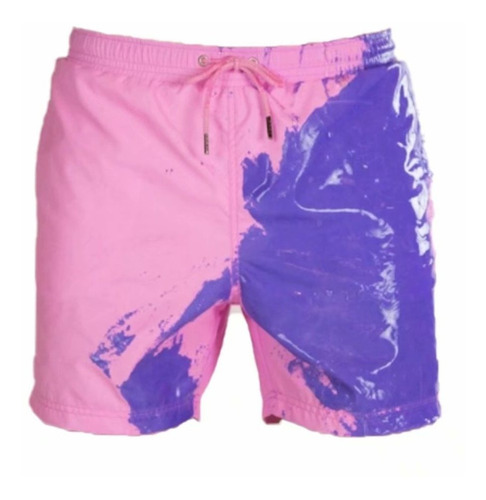 Pantalones Cortos De Playa Que Cambian De Color, Bañador, Pa