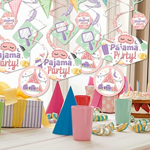Fiesta De Pijamas Con Estampado Big Dot Of Pyjama - Decoraci