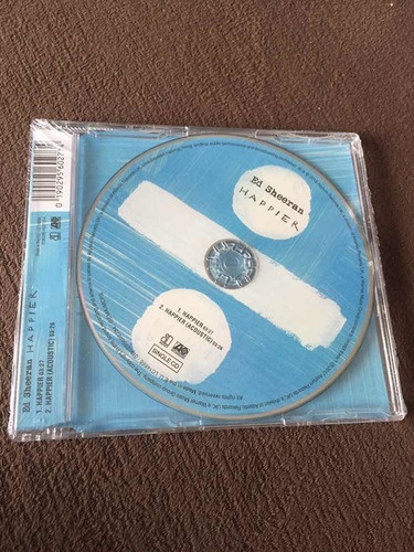 Cd Single Ed Sheeran Happier Lacrado