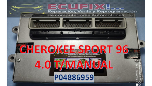 Computadora Ecm Pcm Cherokee Spord 96 4.0 T/manual 5 Vel