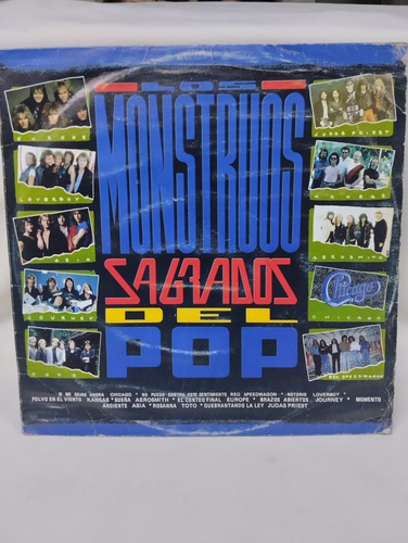 Lp Disco De Acetato De Montruos Sagrados Del Pop (Usado)