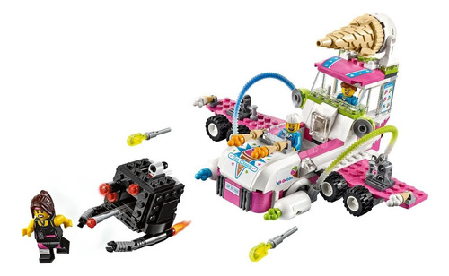 Lego 70804 - Lego Movie Maquina De Sorvetes 2 Em 1 Quantidade De Peças 344