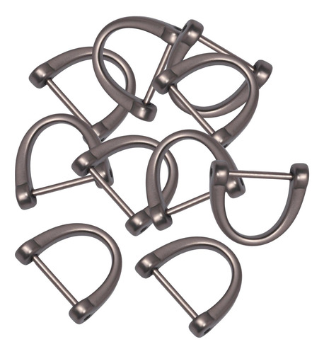 2 X 10 Uds. Hebillas De De Aro De Aleación De Zinc