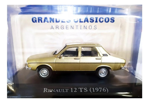 Renault 12 Ts 1976 - 1/43 Coleccion Devoto Hobbies