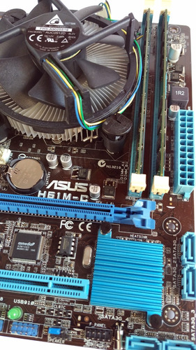 Kit Placa Mãe Asus H61m-c Cpu Intel I5-2310 6gb 500gb Win10 (Usado)