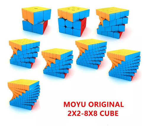 // Cubo Mágico Moyu Meilong Speed 2x2 3x3 4x4 5x5 6x6 7x7
